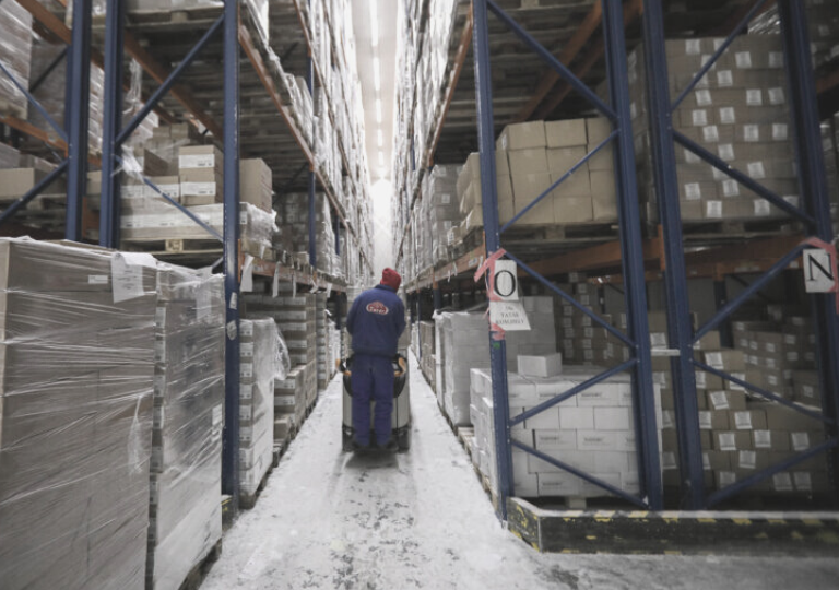 Crown már 10 éve bizonyít a Tatár Pék mélyhűtött raktárában