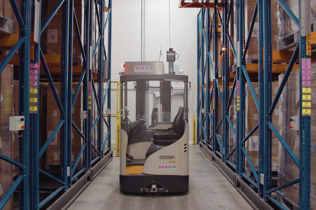 AGV automatizálás QLM raktártechnológiák